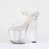 Pleaser - AMAZE808 Sandale à bride à la cheville - Transparent Product image